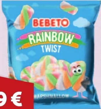 BEBETO Bomboni Bebeto Rainbow twist