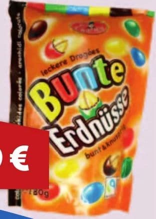 Bomboni Bunte Erdnüsse lješnjak