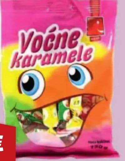 Bomboni Smiješak Voćne karamele