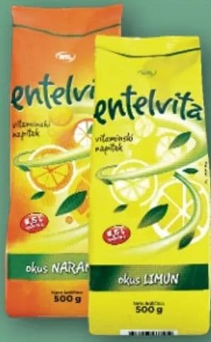 Entelvita Instant napitak naranča, Limun