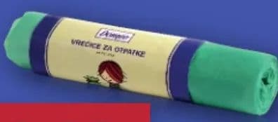 Daneo Vrećice za smeće s vezicom 15/1