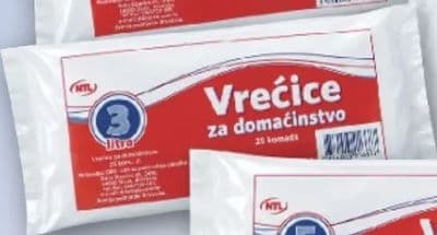 Ntl Vrećice za domaćinstvo, 1 pak