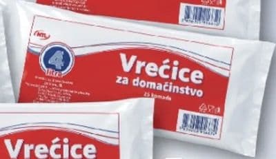 Ntl Vrećice za domaćinstvo, 1 pak