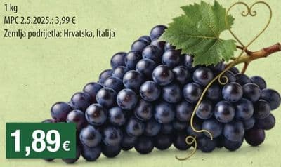 Grožđe crno