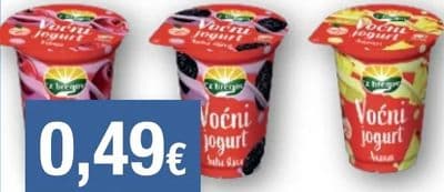 Z bregov Jogurt voćni jagoda šumsko voće