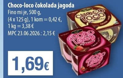 Fino Choco-loco čokolada jagoda