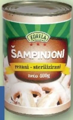 Zorela Šampinjon rezani