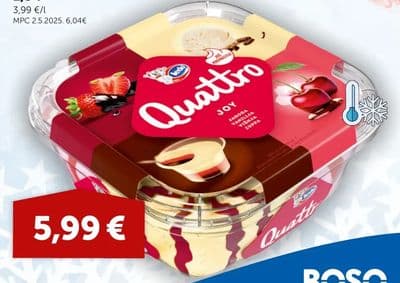 Ledo Sladoled Ledo Quattro Joy