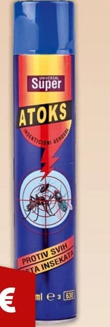 Atoks Insekticid Atoks Protiv svih insekata