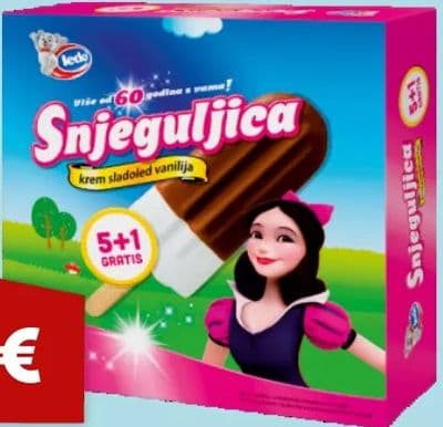 Sladoled Ledo Snjeguljica