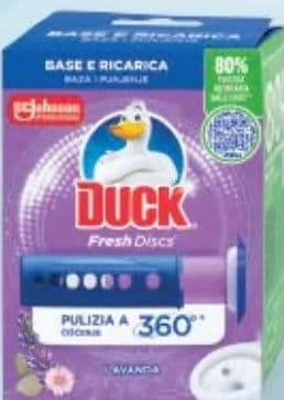 Duck Duck Fresh Discs gel za čišćenje i osvježavanje WC školjke Lavanda, 36 ml