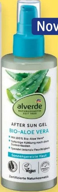 alverde alverde gel poslije sunčanja s aloe verom, 200 ml