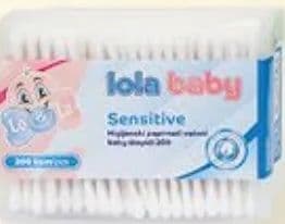 lola baby lola baby sensitive higijenski papirnati vateni štapići za bebe