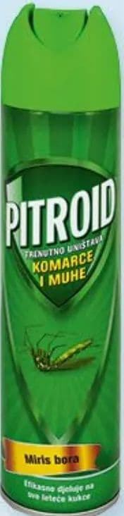 Pitroid Sprej protiv komaraca i muha 300 ml