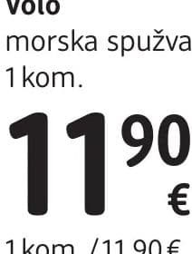 Volo morska spužva