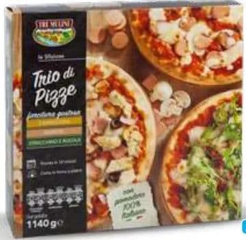 PIZZA TRIO CAPRICCIOSA, HRENOVKE, SIR I RIJOLA 3 KOM