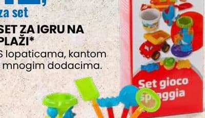 SET ZA IGRU NA PLAŽI*