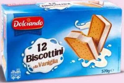 Dolciando SANDWICH SLADOLED VANILIJA 12 KOM