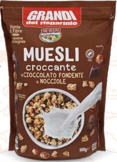 GRANDI del risparmio MUESLI ČOKOLADA I LJEŠNJAK