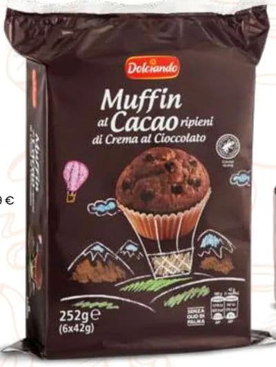 Dolciando MUFFIN PUNJEN ČOKOLADOM