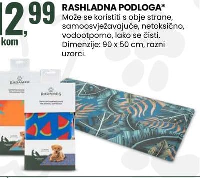 RASHLAĐNA PODLOGA*