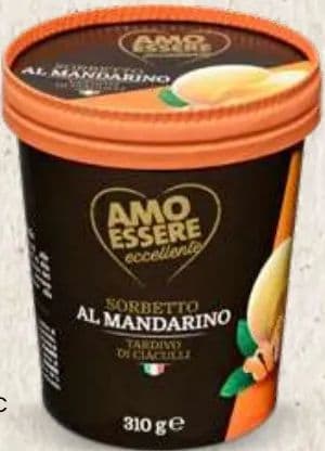 AMO ESSERE eccellente SORBET CIACULLI MANDARINA PREMIUM