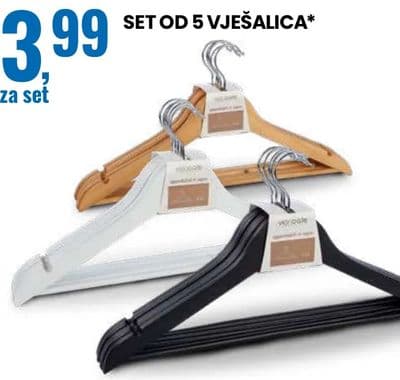 SET OD 5 VJEŠALICA*