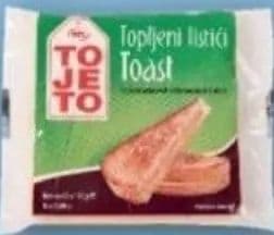 ToJeTo Topljeni listići toast