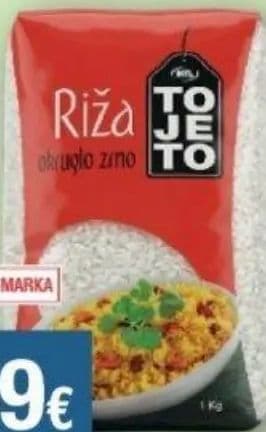 ToJeTo Riža okruglo zrno