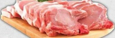 PIK PIK Svinska slabina i leda s kosti rinf