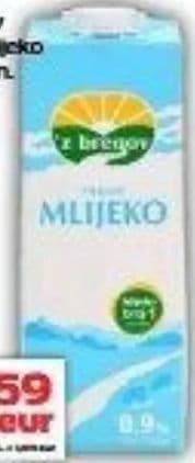 z bregov Trajno mlijeko