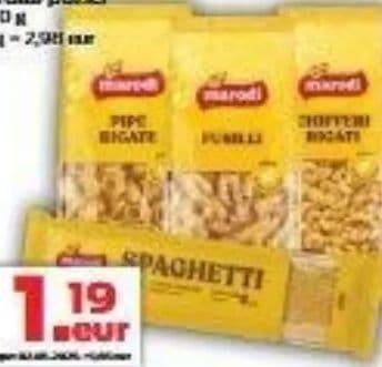 Marodi Tjestenina spaghetti/ svrdla/putici