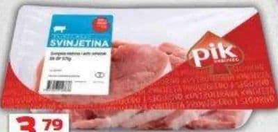 Pik Svinjska slabina i leđa s kosti odrezak