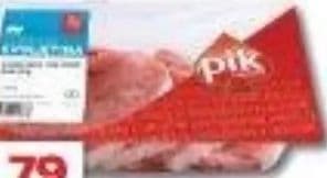 Pik Svinjska slabina i leđa s kosti odrezak