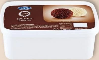 DELTA Sladoled razne vrste