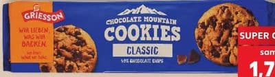 GRIÉSSON Keksi choco mountain classic ili crispy