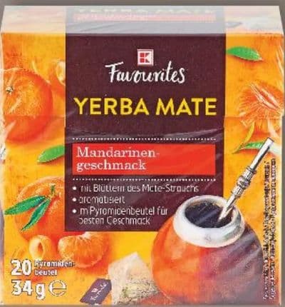 Ffavourites Čaj Mate mandarina