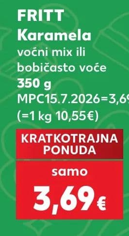 FRITT Karamel voćni mix ili bobičasto voće