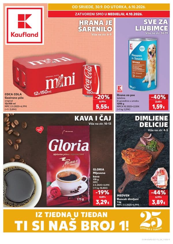 Kaufland - Dodatni katalog 1 (30. 09. 2026. - 06. 10. 2026.)