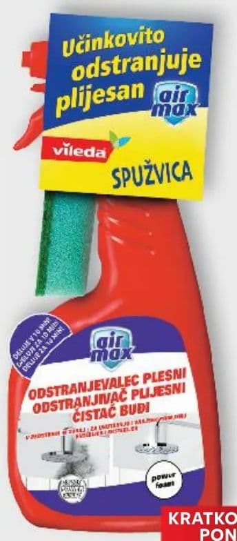 air max Odstranjivač plijesni + Vileda spužva