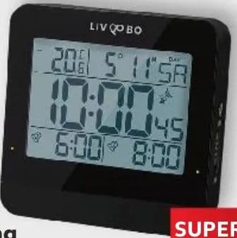 LIVQ QB Digitalna radio budilica