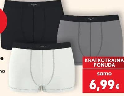 ESMARA Muške bokserice 95% pamuk, 5% elastanska vlakna vel. M-XXL