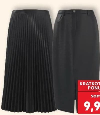 ESMARA Ženska suknja 100% poliesterska vlakna