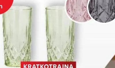 SILVERCREST Čaše za vodu od stakla zapremnine cca. 355 ml pakiranje
