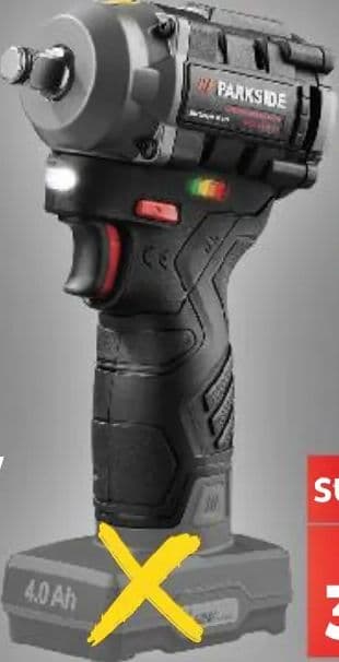 PARKSIDE PERFORMANCE® Aku udarni odvijač 12 V