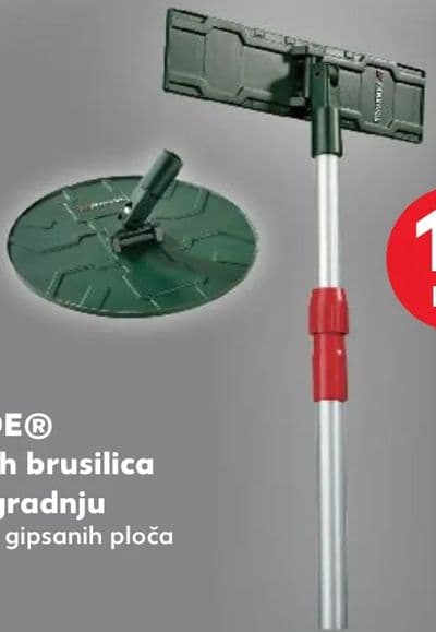 PARKSIDE PARKSIDE® Set ručnih brusilica za suhu gradnju za brušenje gipsanih ploča i drveta set