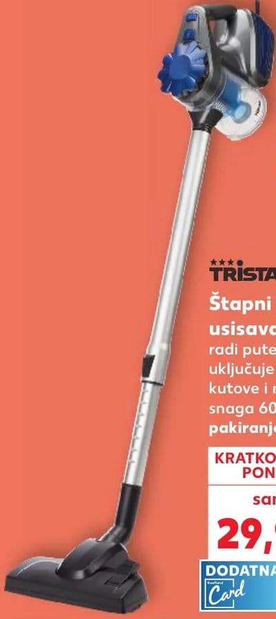 TRISTAR Štapni i ručni usisavač 2u1