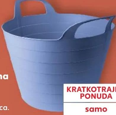Fleksibilna košara od plastike
