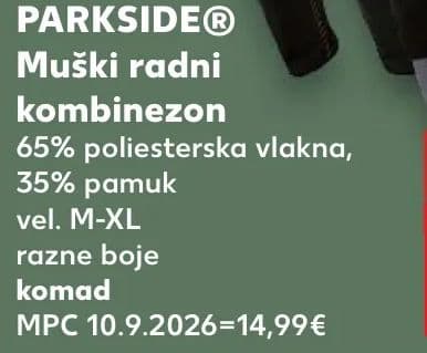 PARKSIDE® Muški radni kombinezon