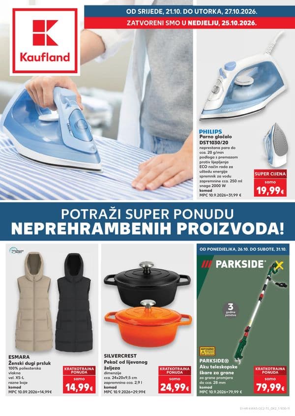 Kaufland Dodatni katalog 2 (21. 10. 2026. - 27. 10. 2026.)